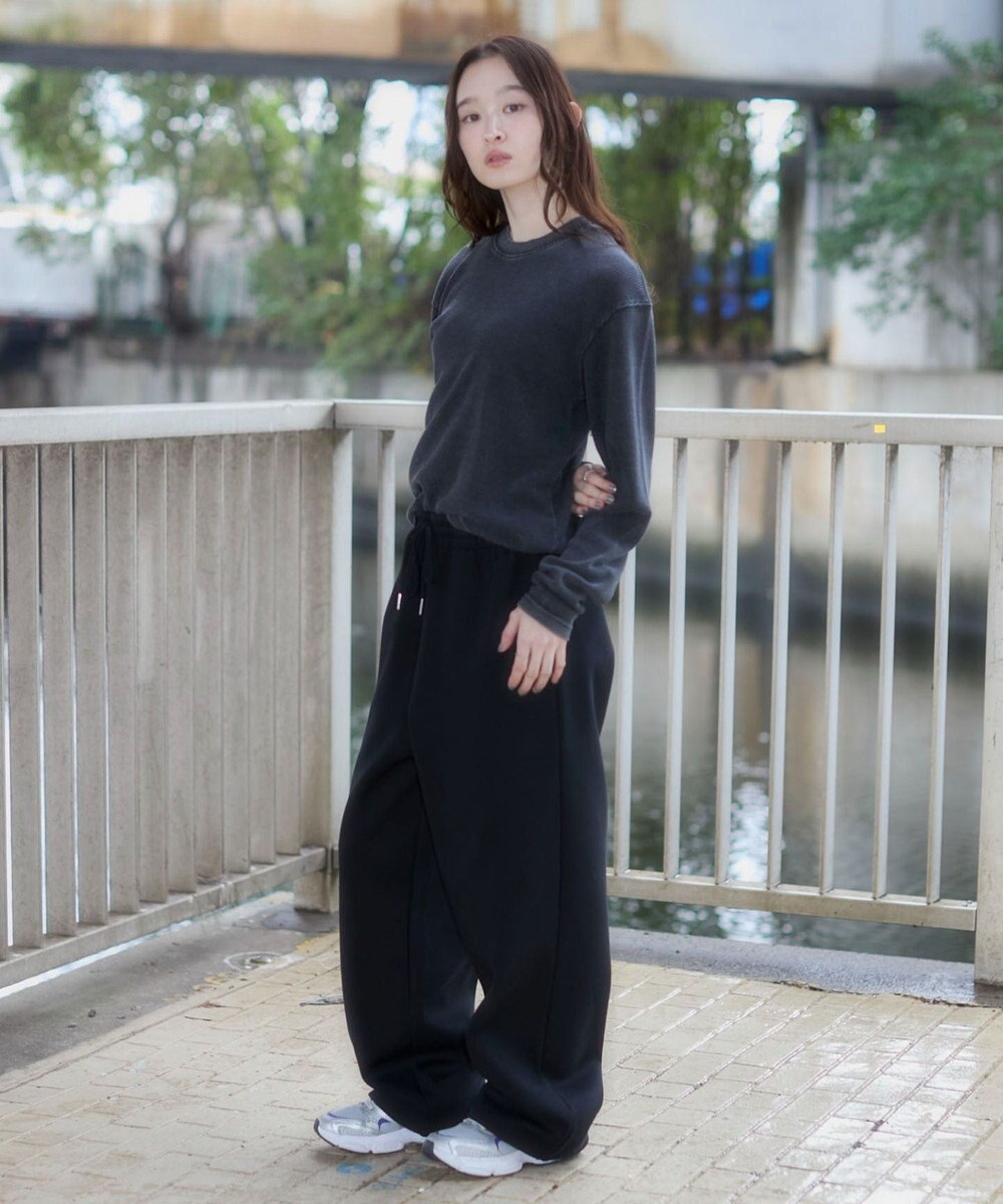 WEGO 【ユニセックス着用ITEM/MLサイズ展開】ワッフルT（LS） 