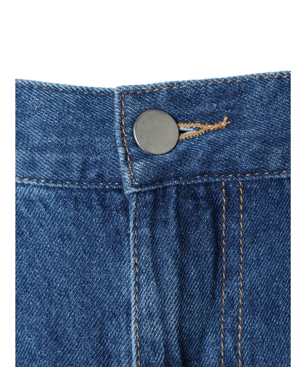 Green Parks ・Ｄｏｕｂｌｅ　Ｆｌａｇｓ　スソフリルストレートデニム 