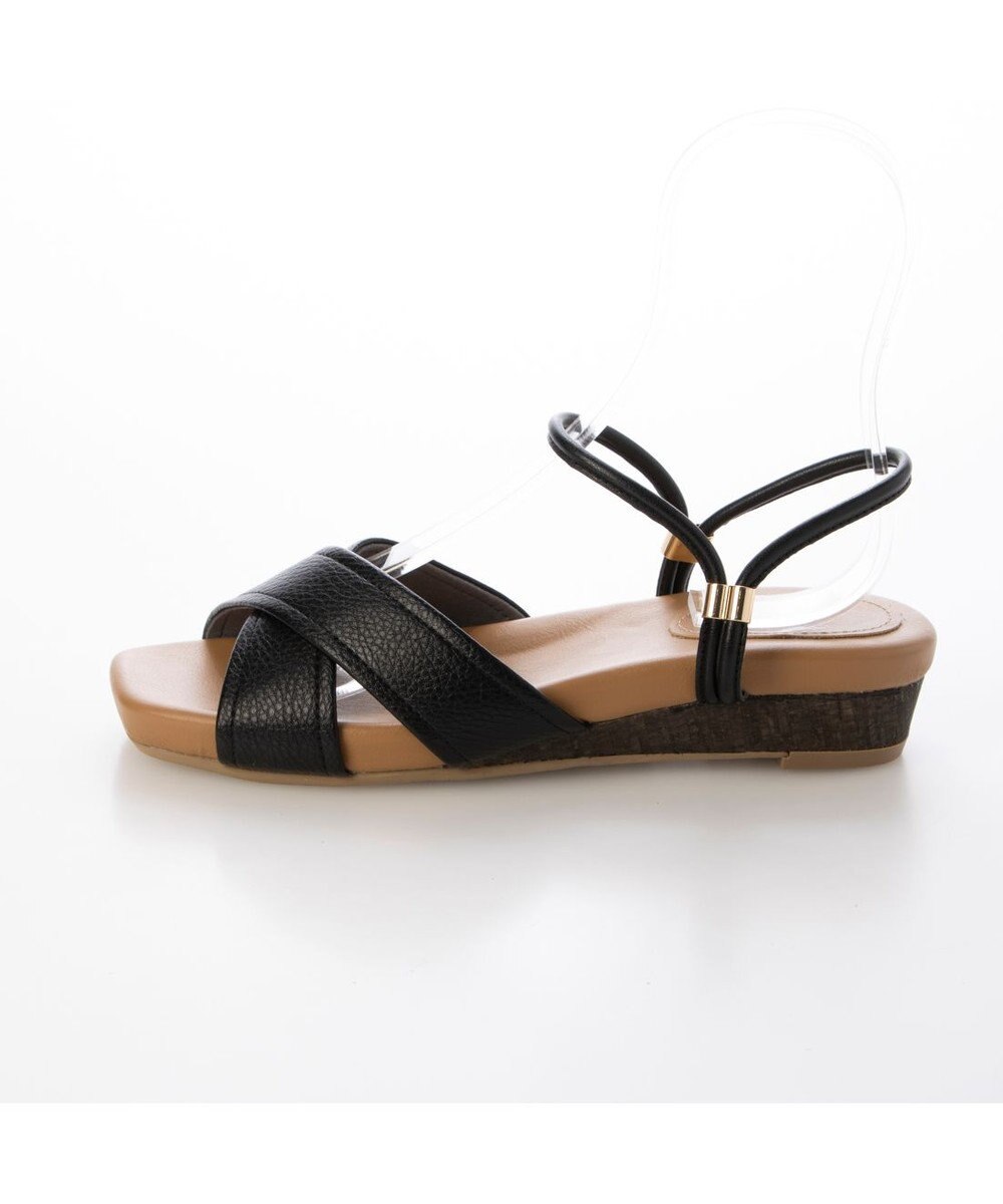 ing <ing>クロスベルトストラップサンダル 