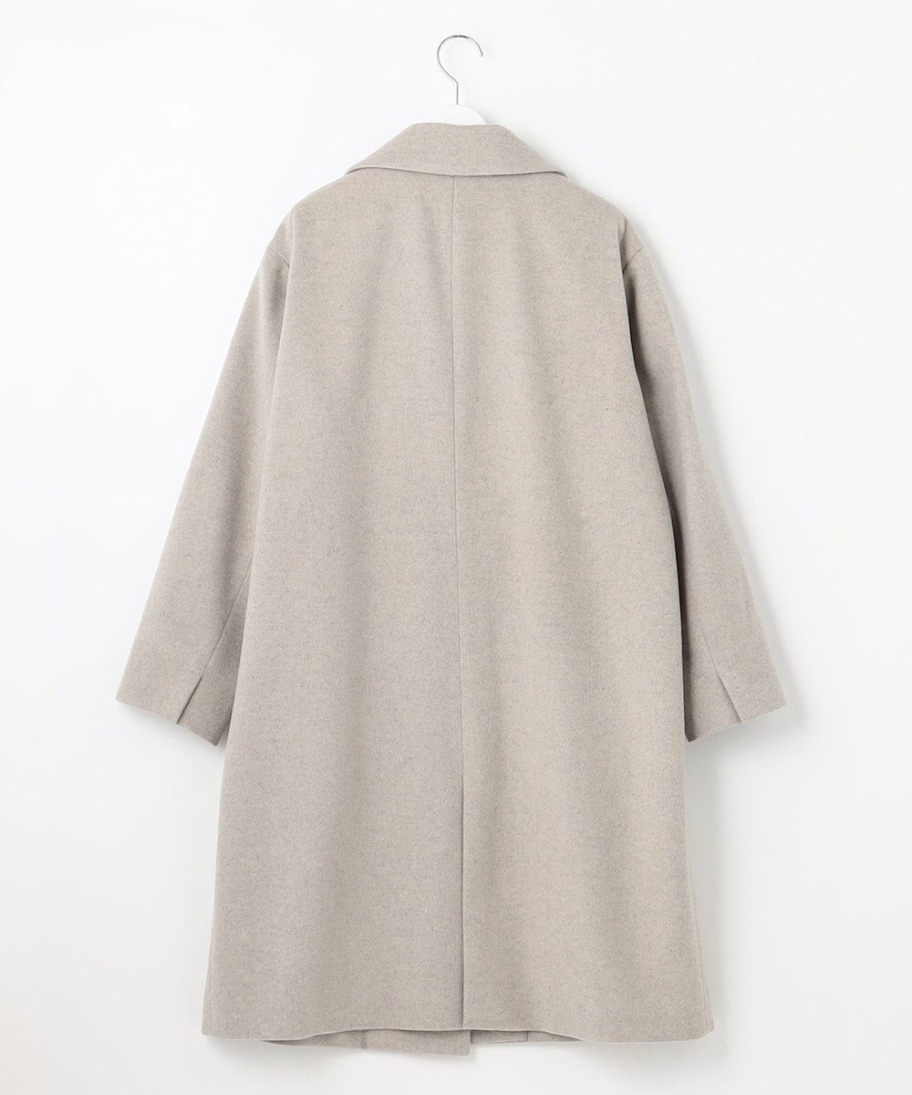 自由区 L シャルムビーバー ロングコート 