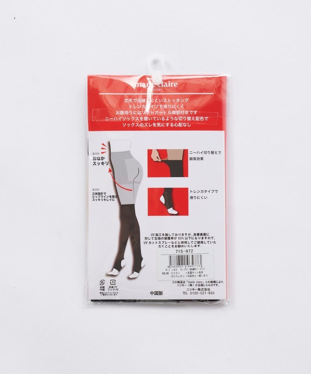 FILA GOLF／marie claire 【marie claire SPORT】 ニーハイソックス風トレンカ 