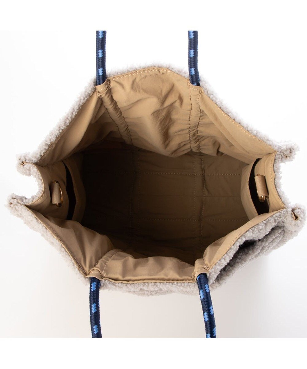 UNBILLION カシュカシュ cachecache / ボア刺繍リバーシブル2wayトート 