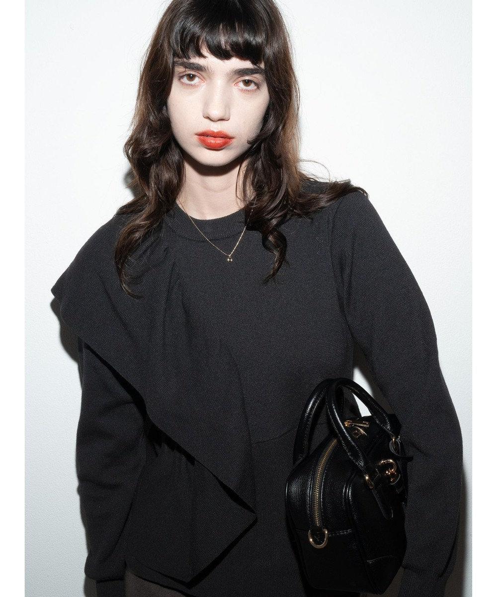 Te chichi アシンメトリーフリルニット《2025winter catalog item》 