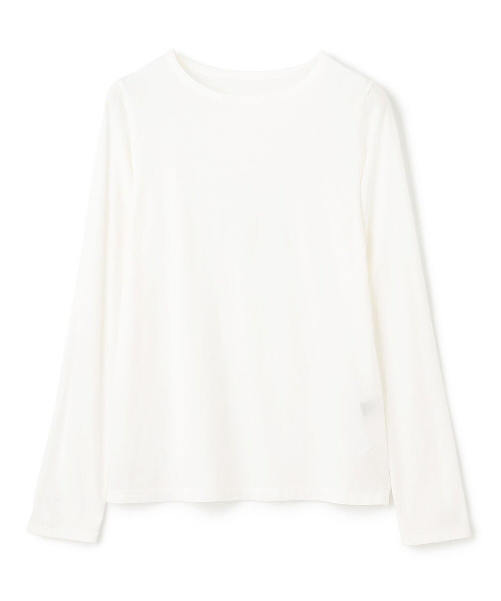 uncrave アルビニスタシフォン ボートネック カットソー（uncrave STANDARD） 