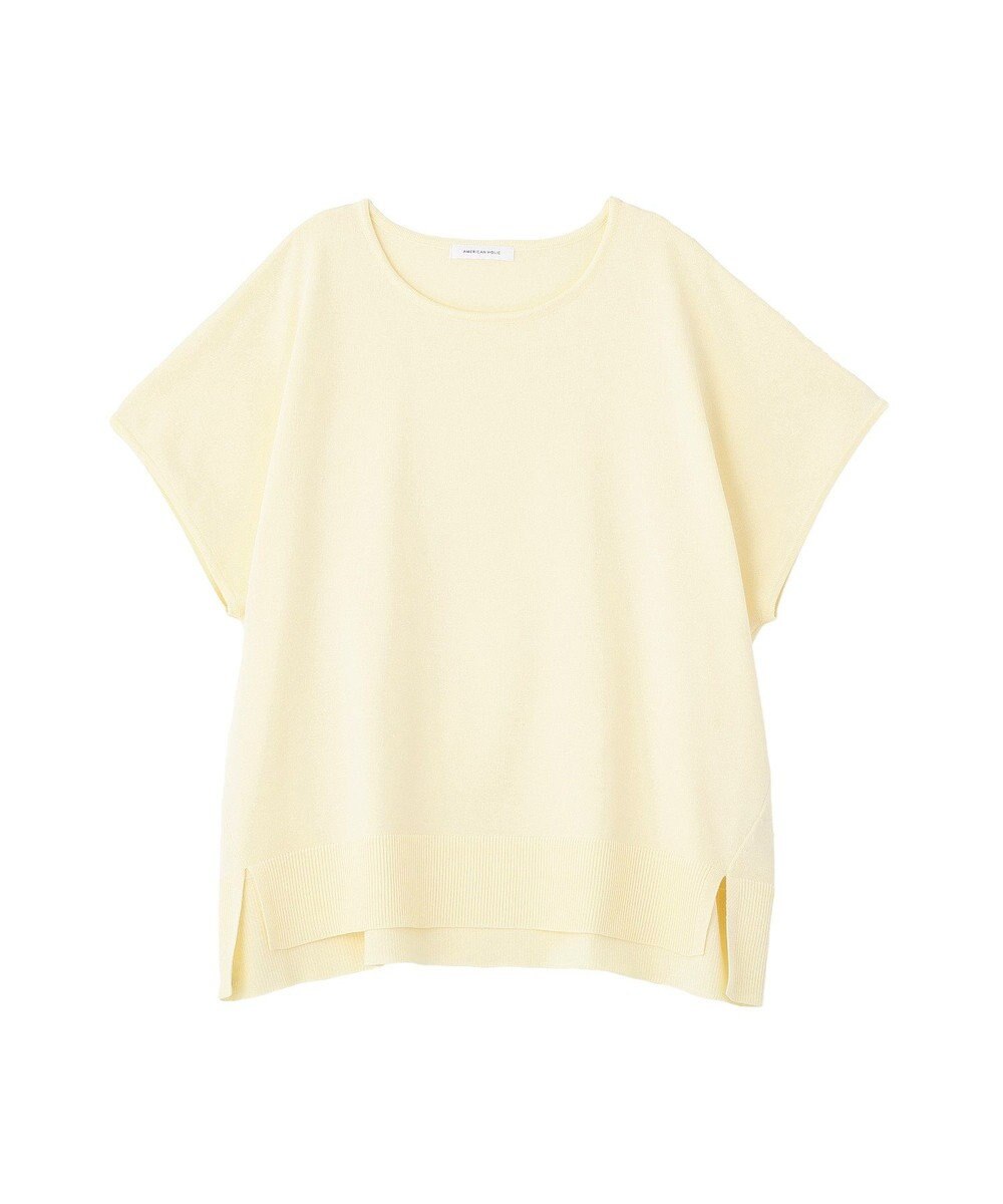 AMERICAN HOLIC ウォッシャブル デイリーニットプルオーバー 
