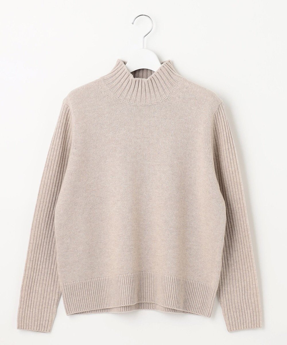 J.PRESS LADIES L 【洗える】CASHBIT ハイネック ニット 