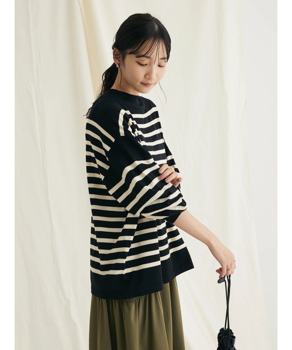 CRAFT STANDARD BOUTIQUE とてもちボーダーニットプルオーバー 