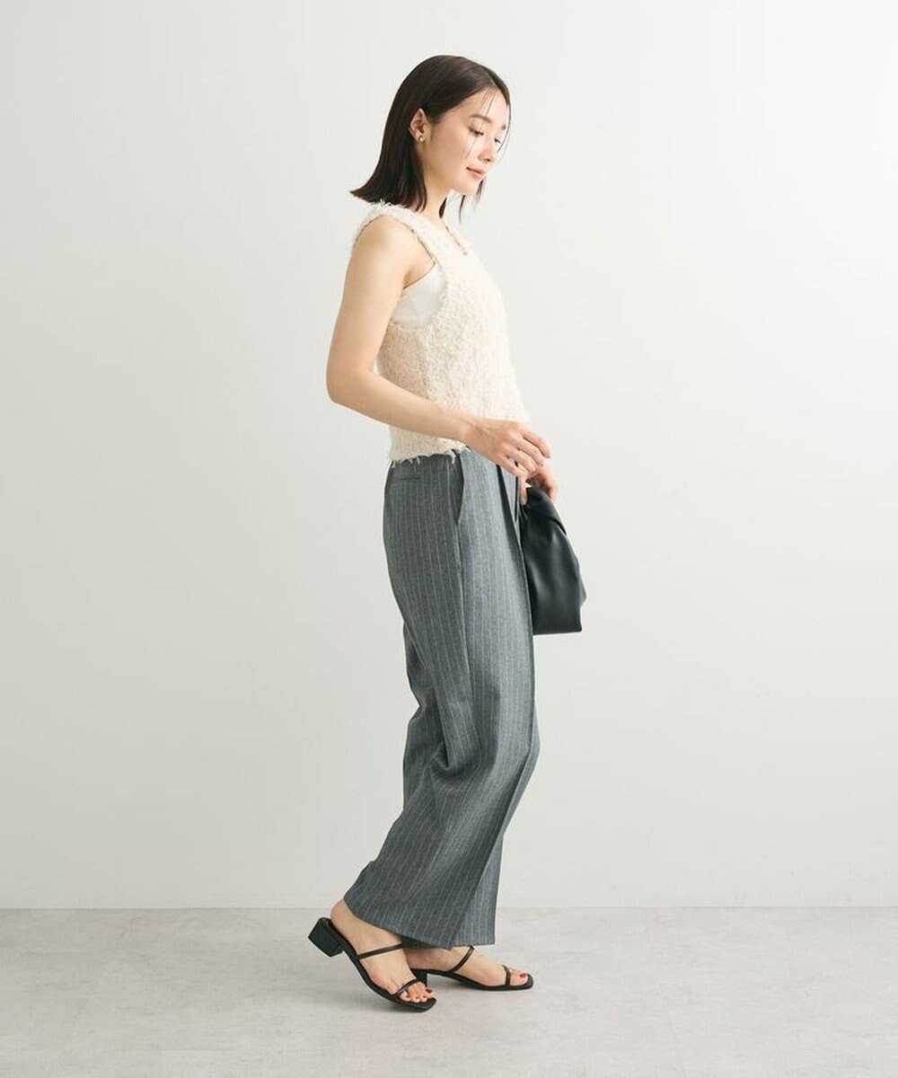 Green Parks ・ｓｗｉｎｇ　ｂｙ　２ｗａｙチュールヤーンベスト 