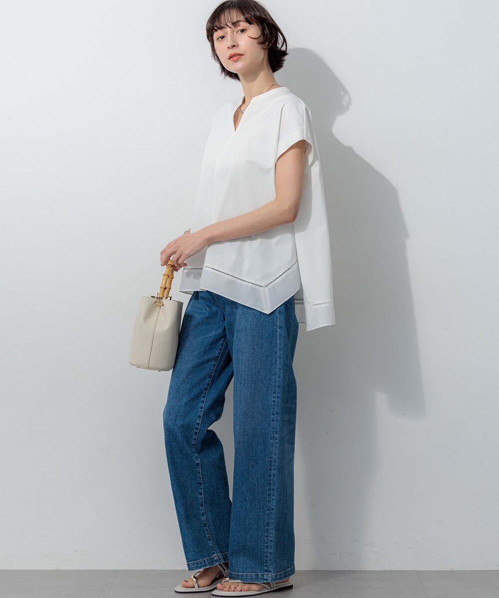 23区 【先行予約】バンブーハンドル 2WAY ミニマル バッグ 