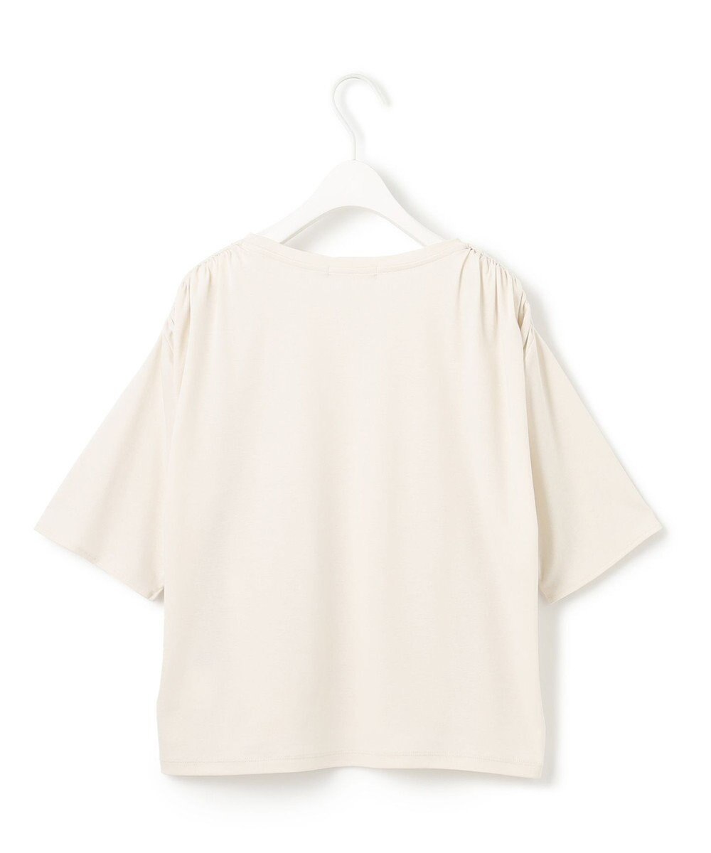 ICB 【接触冷感・UVケア・洗える】 ハイツイストスムース デザインカットソー 