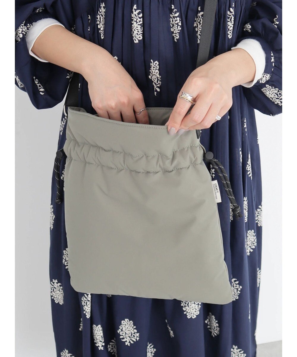 CRAFT STANDARD BOUTIQUE ボンディングパフ巾着ショルダーバッグ 