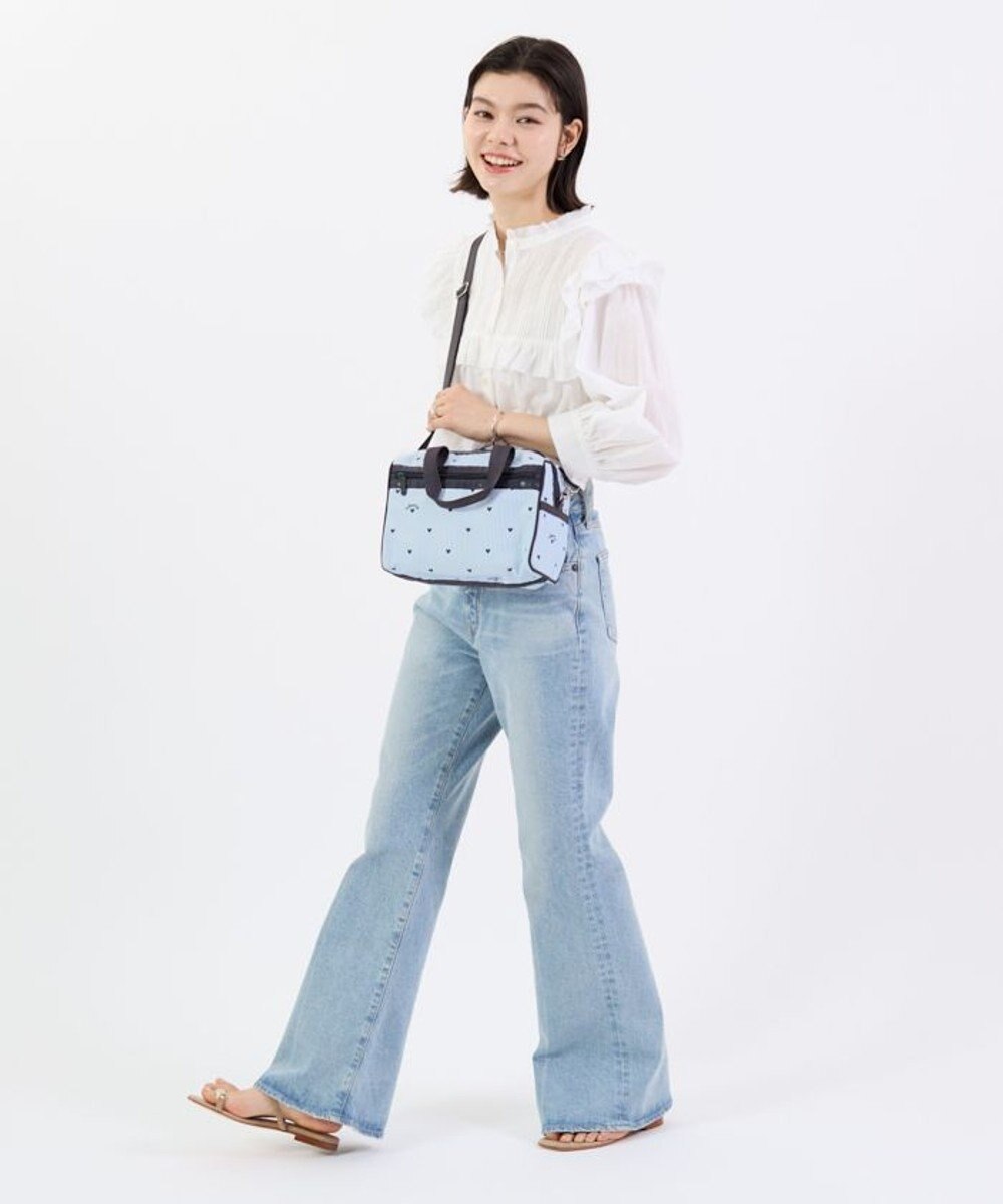 LeSportsac EVERYDAY SM SATCHEL/フレッシュブラックハーツ 
