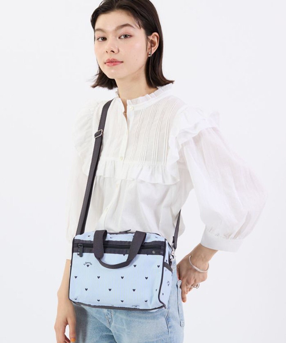 LeSportsac EVERYDAY SM SATCHEL/フレッシュブラックハーツ 