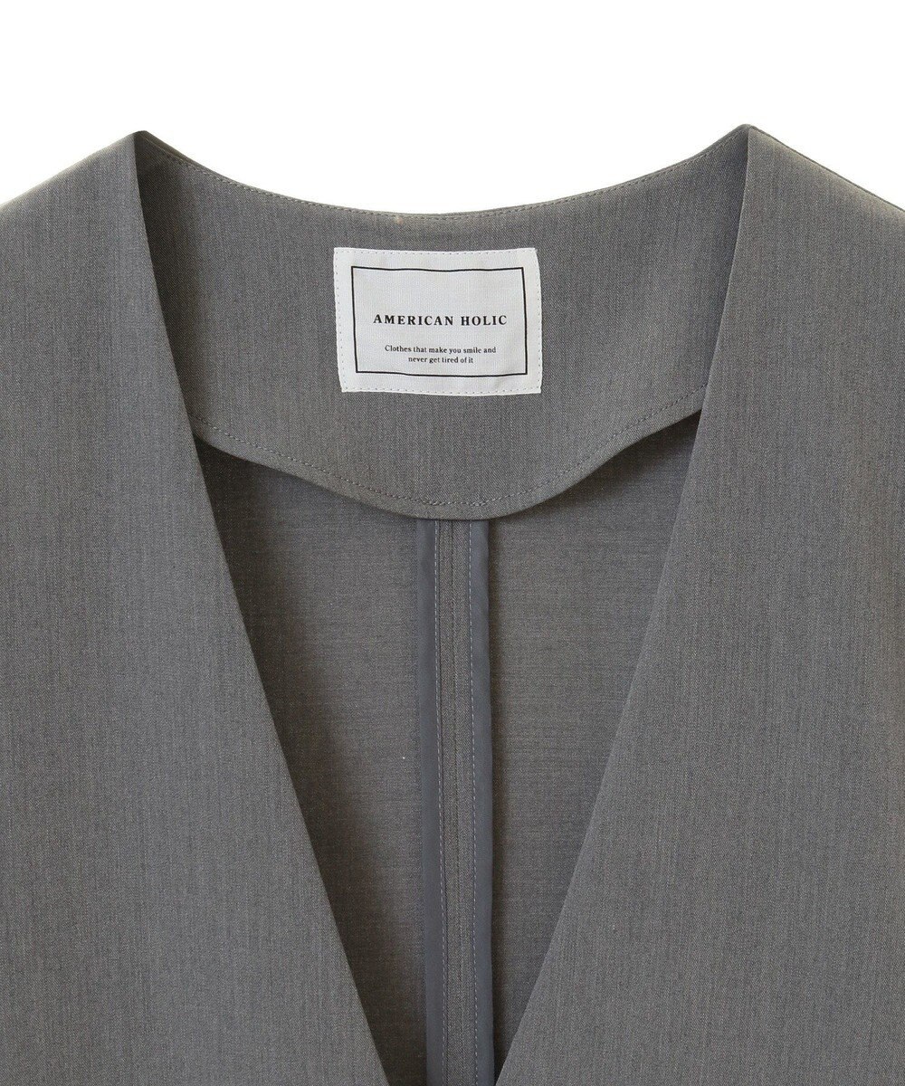 AMERICAN HOLIC Ｖネックロングジレ 