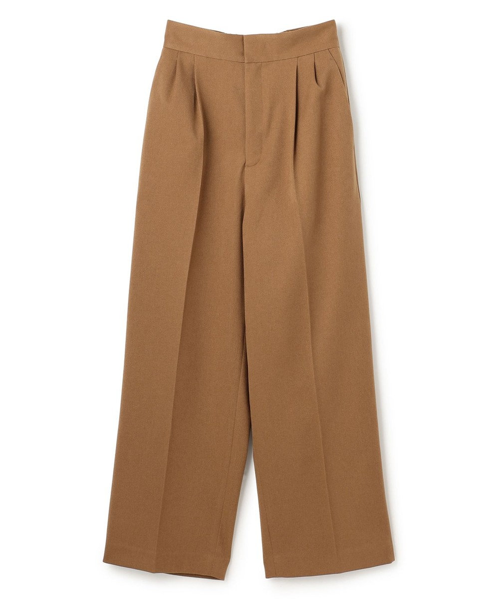 uncrave プルーフウールライクツイル ワイドパンツ 