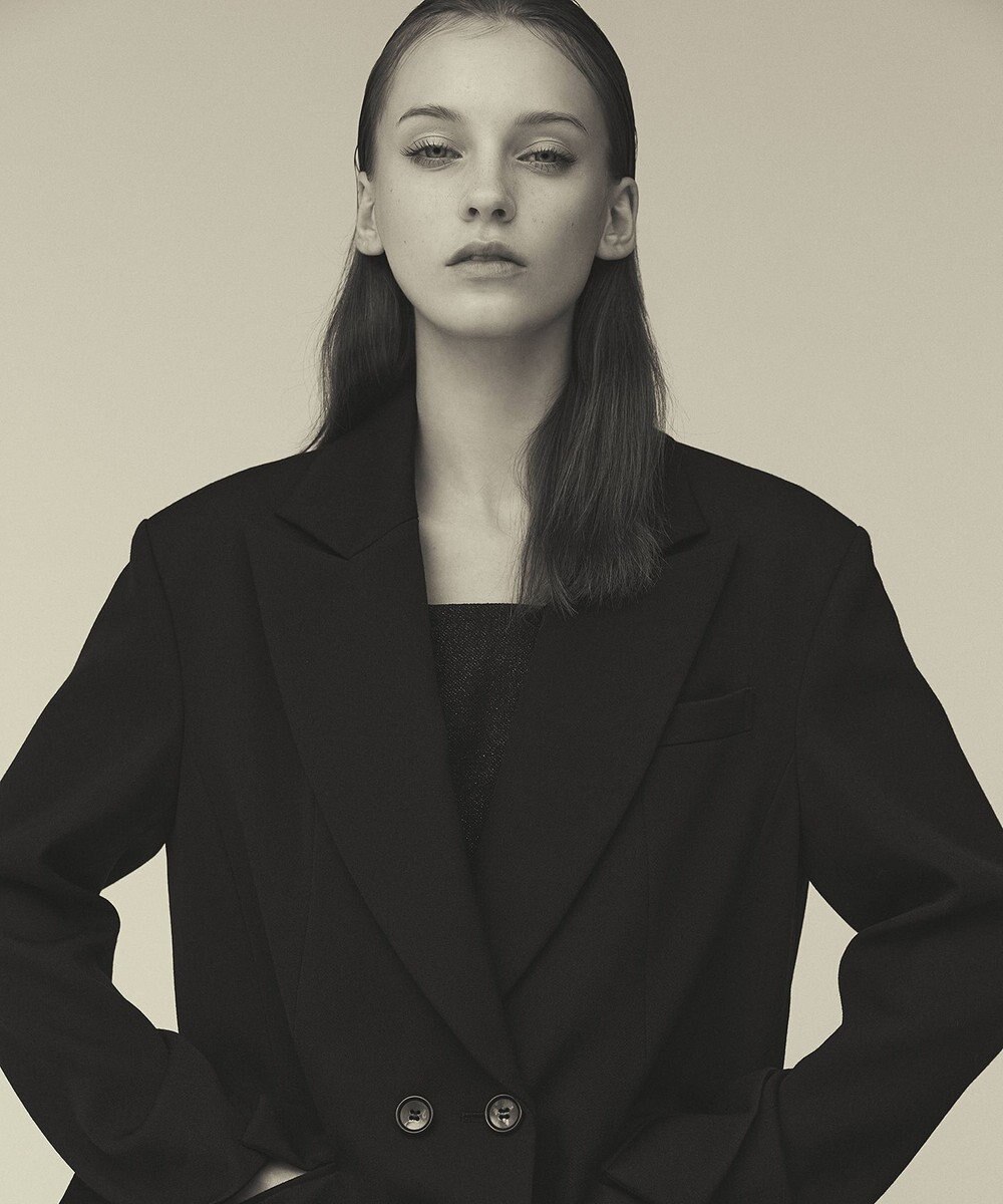 GRACE CONTINENTAL オーバーサイズコートジャケット 