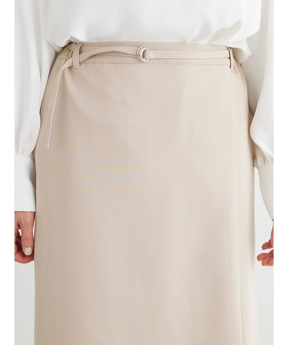 Green Parks 〈選べるきれシル〉Ｉラインミディ丈スカート 