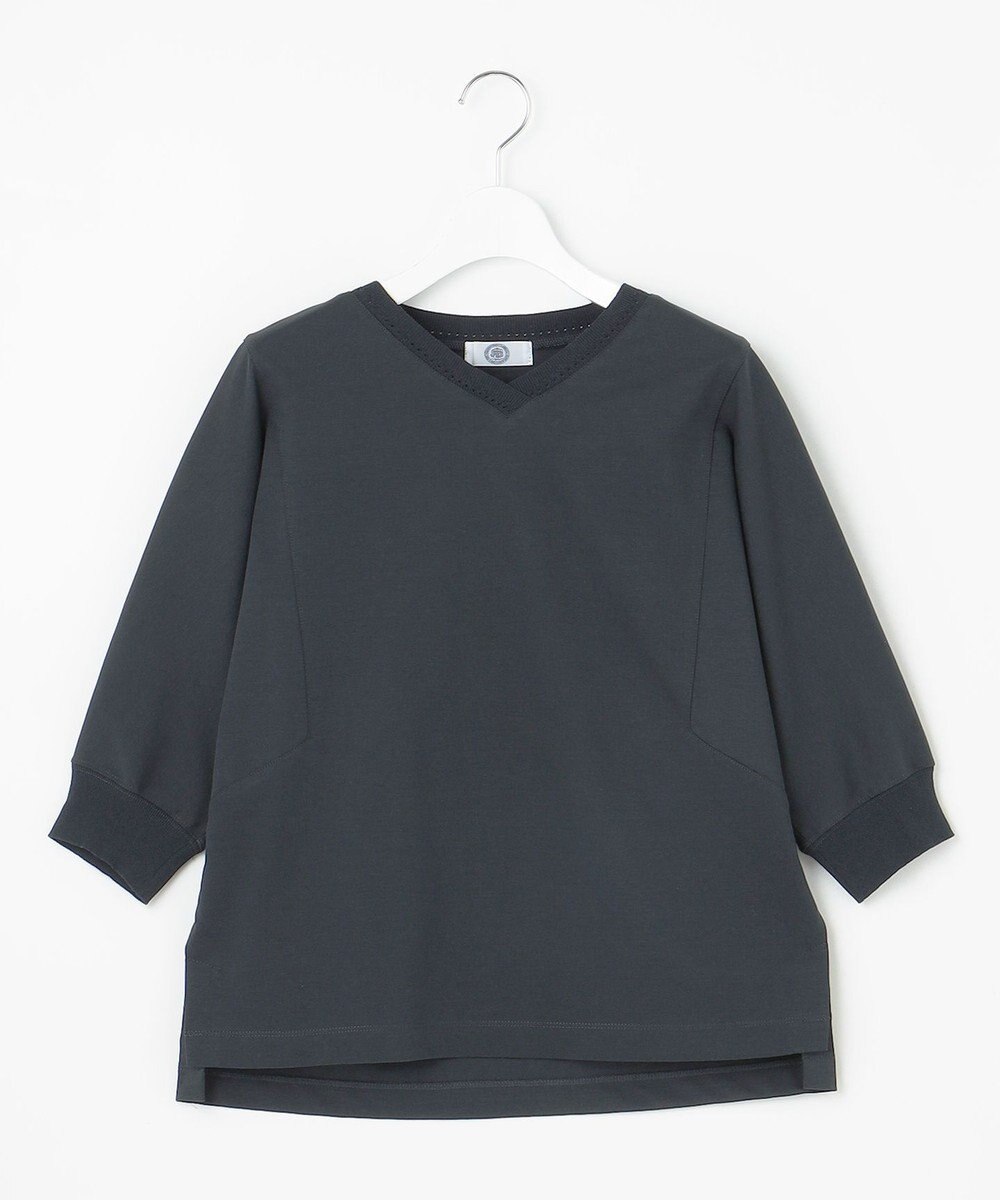 J.PRESS LADIES L TCポンチ ニットコンビ ドルマン カットソー 