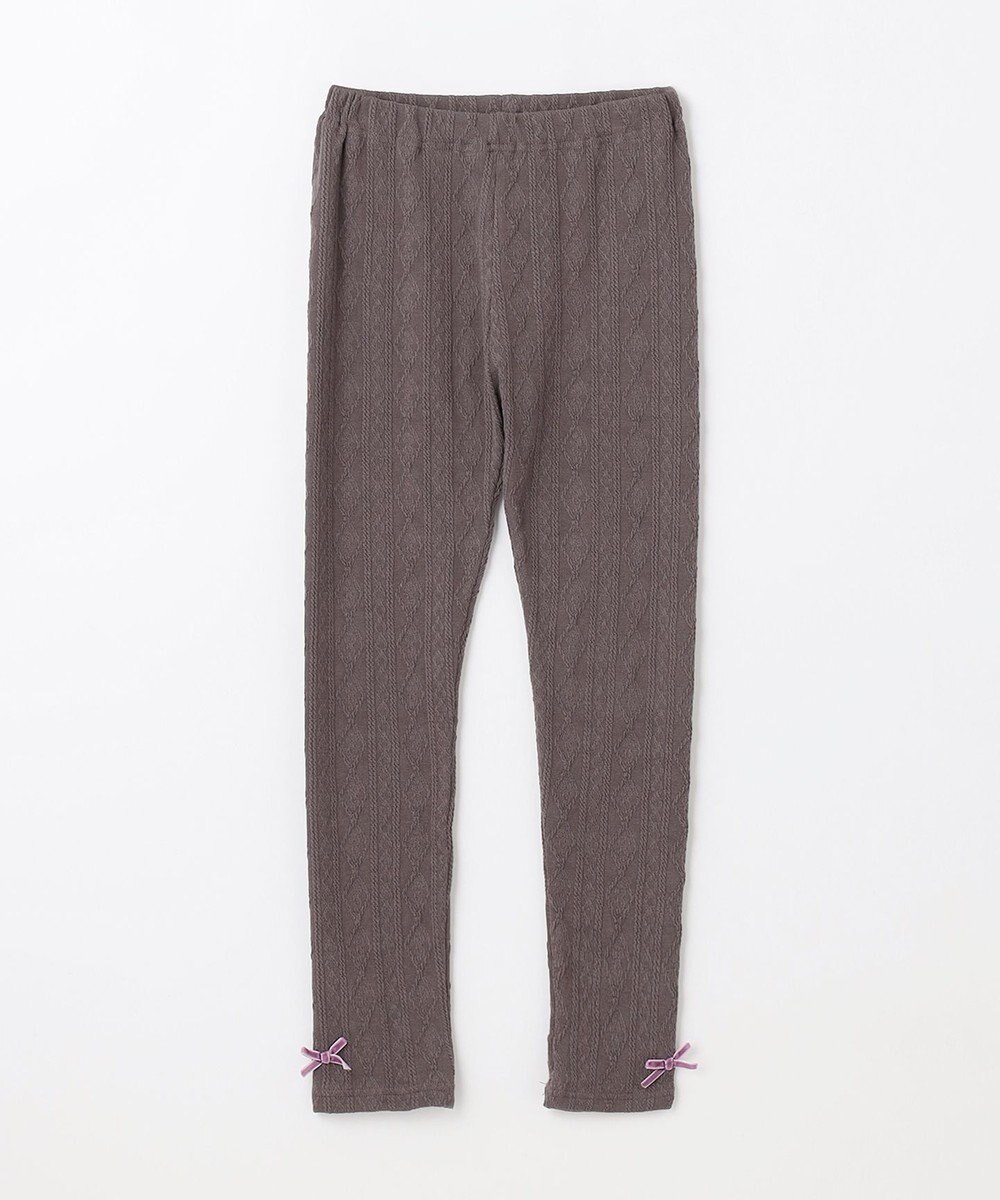 ANY KIDS ケーブル ジャガード レギンス 