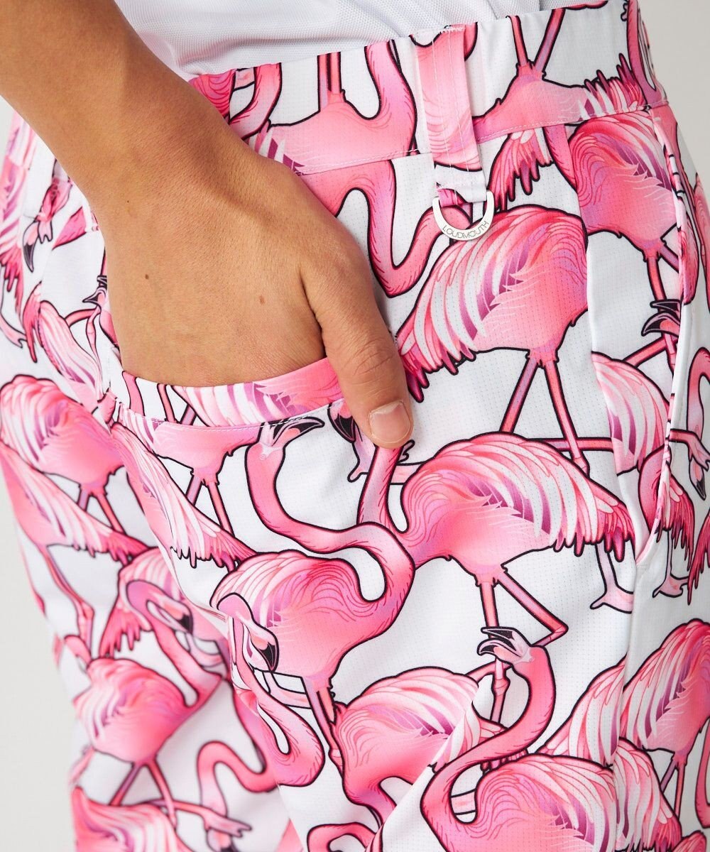 FILA GOLF／marie claire 【Loudmouth】柄ロングパンツ 