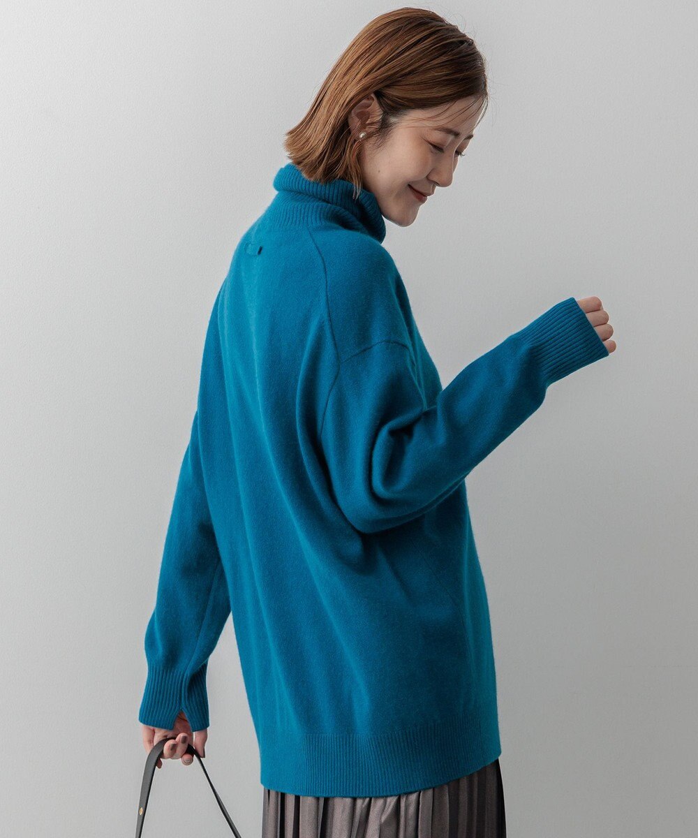 23区 ピュアカシミヤ タートルネック  ニット 