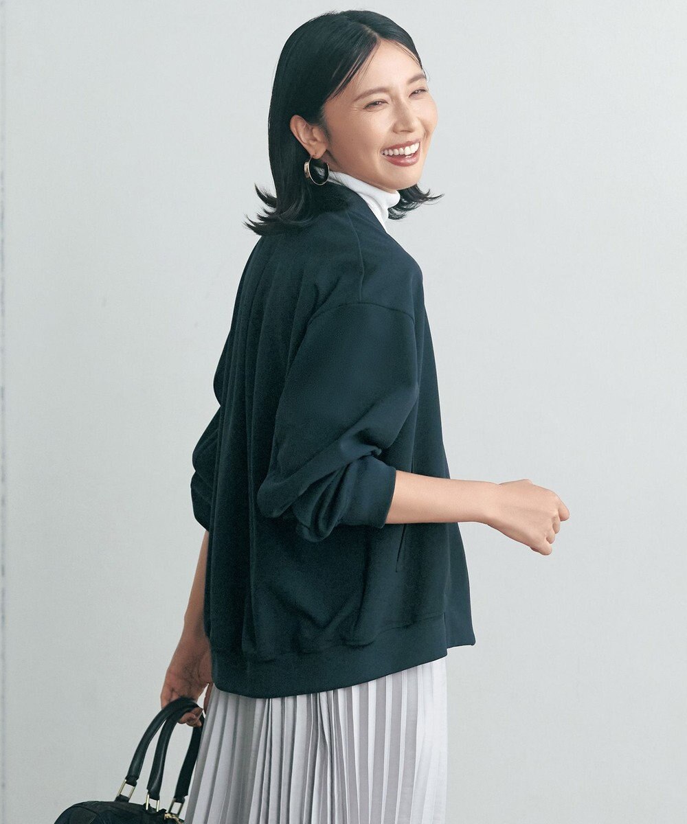 UNFILO 【暖かさ＆着心地の良さで大ヒット】コットンカシミヤ タートルネックカットソー 