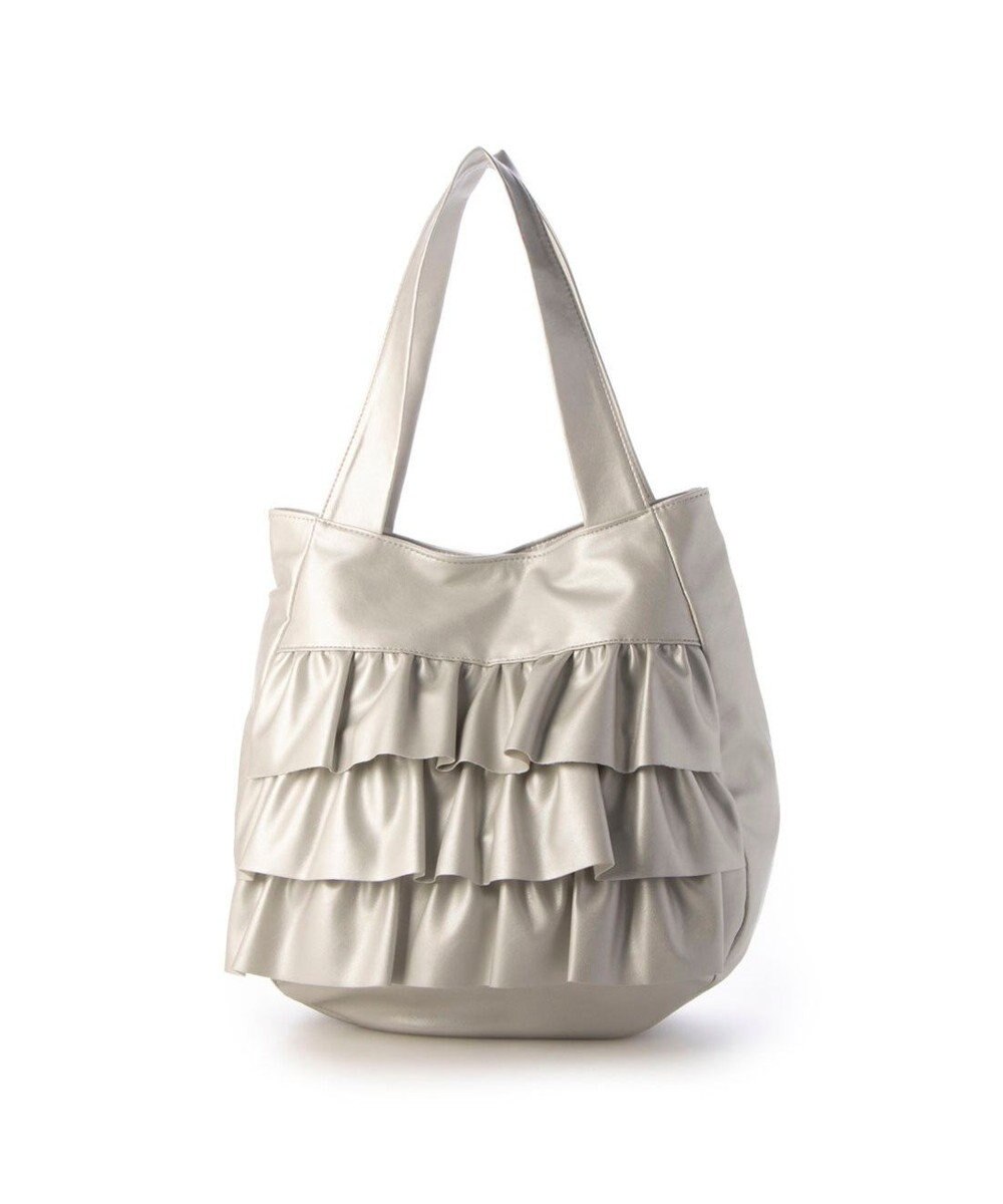 UNBILLION カシュカシュ cachecache / フリルトートバッグ 