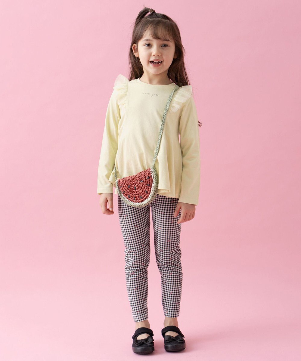 ANY KIDS フレアシルエット 長袖 Tシャツ 