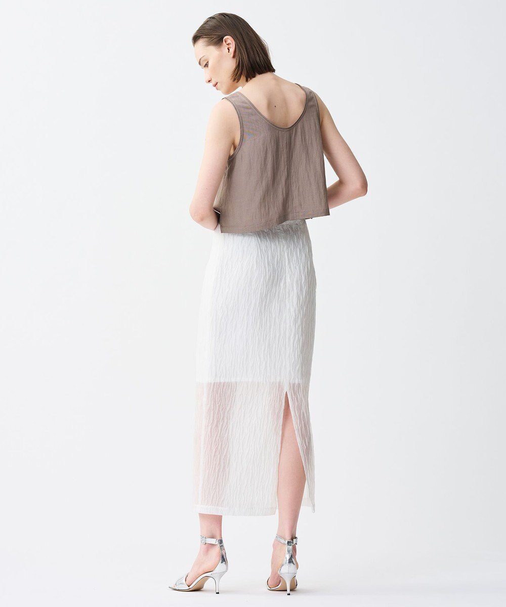 uncrave ドレープツイル Vネックトップス 