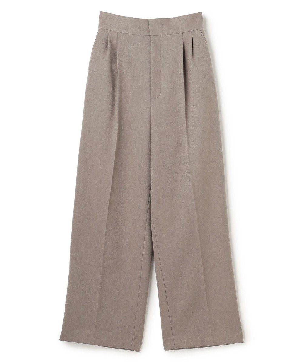 uncrave プルーフウールライクツイル ワイドパンツ 