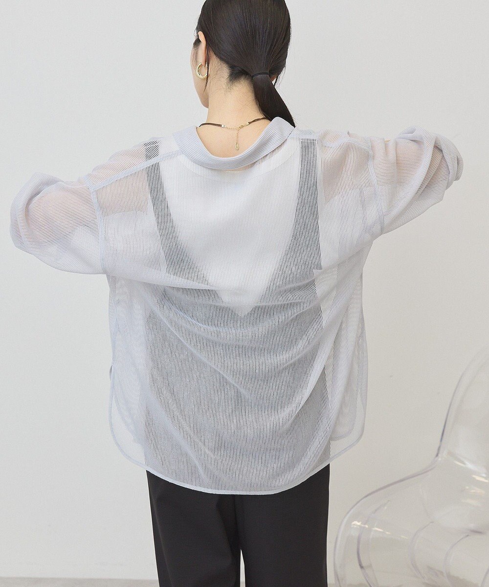 AMERICAN HOLIC メッシュ長袖シャツ 