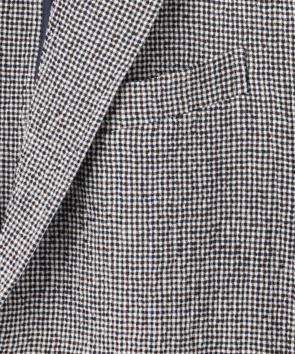 J.PRESS MEN 【SHACKET】ストレッチリネンサッカー ジャケット 