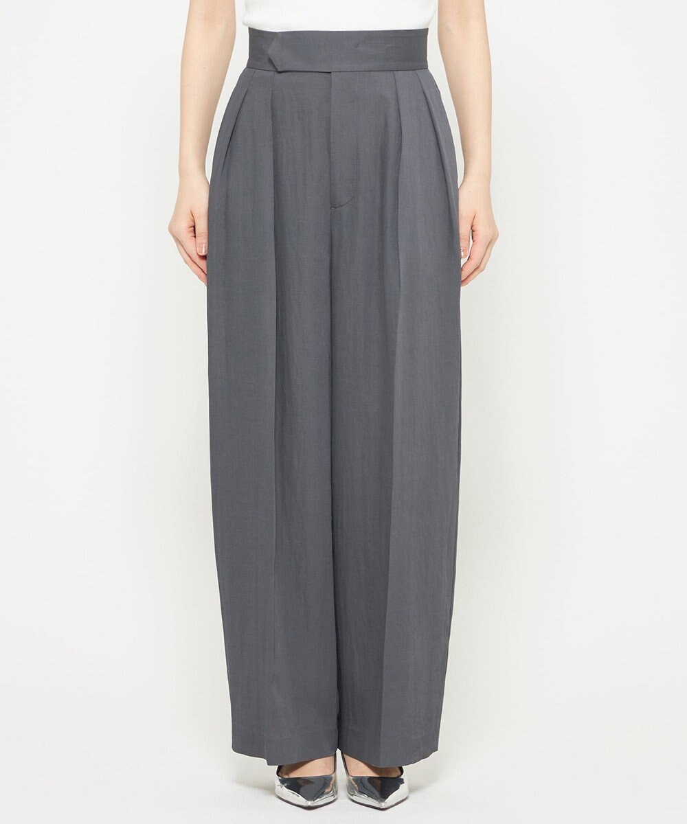 uncrave ドレープツイル ワイドパンツ 