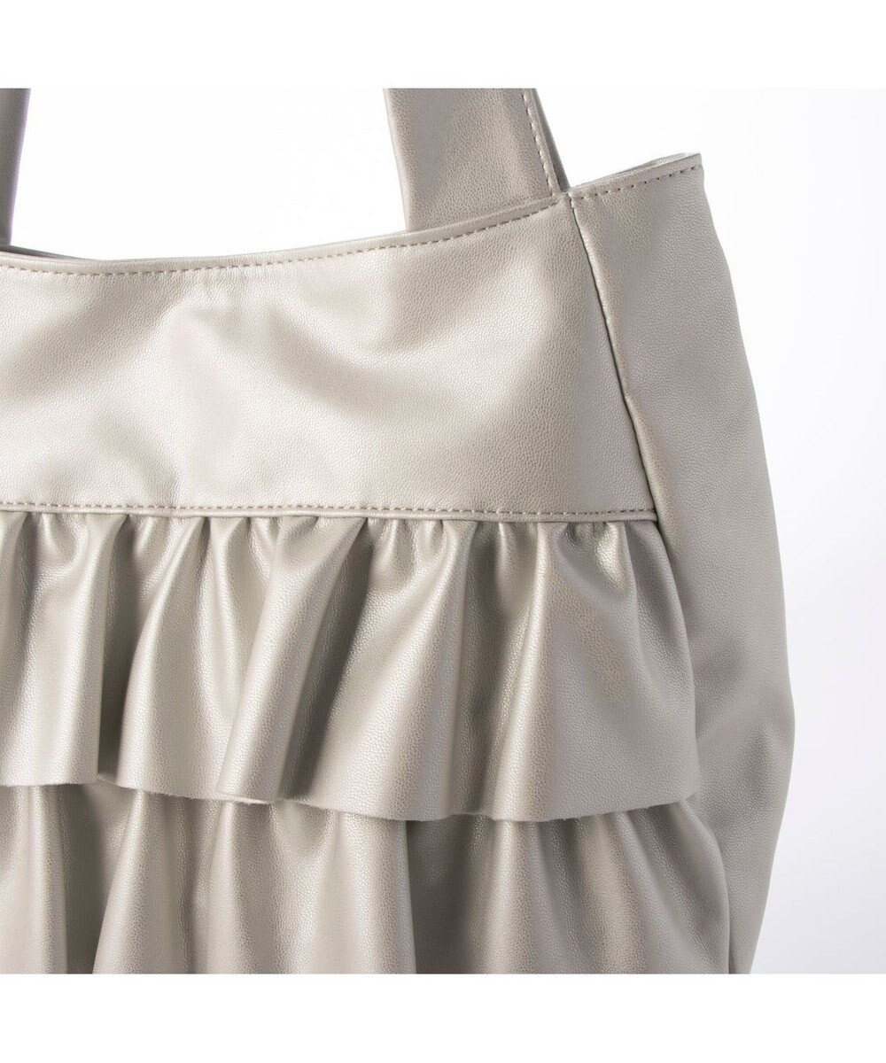 UNBILLION カシュカシュ cachecache / フリルトートバッグ 