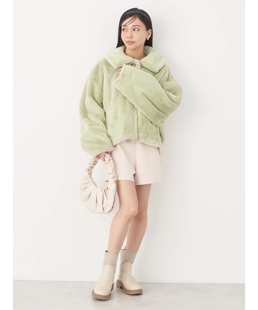 earth music&ecology ファーブルゾン 