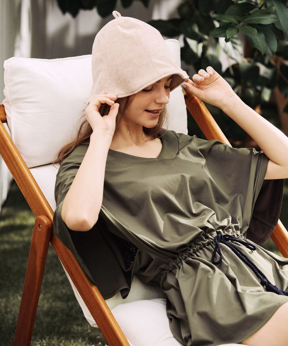 San-ai Resort（三愛水着楽園） 【UPF50＋】　ポンチョ　F【San-ai Resort（サンアイリゾート）】 