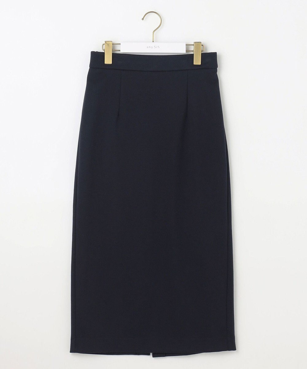 ANY SIS 【WEB・一部店舗限定】カットジャカードペプラム セットアップ 