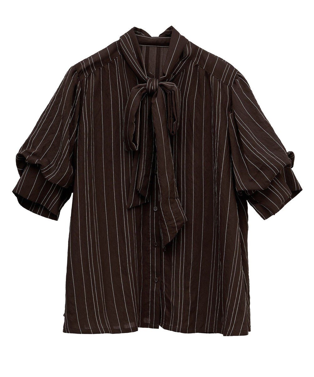 Green Parks ２ＷＡＹボウタイバルーンスリーブブラウス 