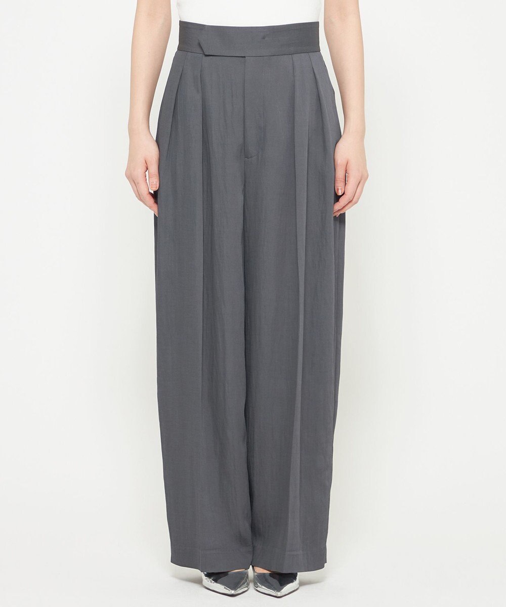 uncrave ドレープツイル ワイドパンツ 