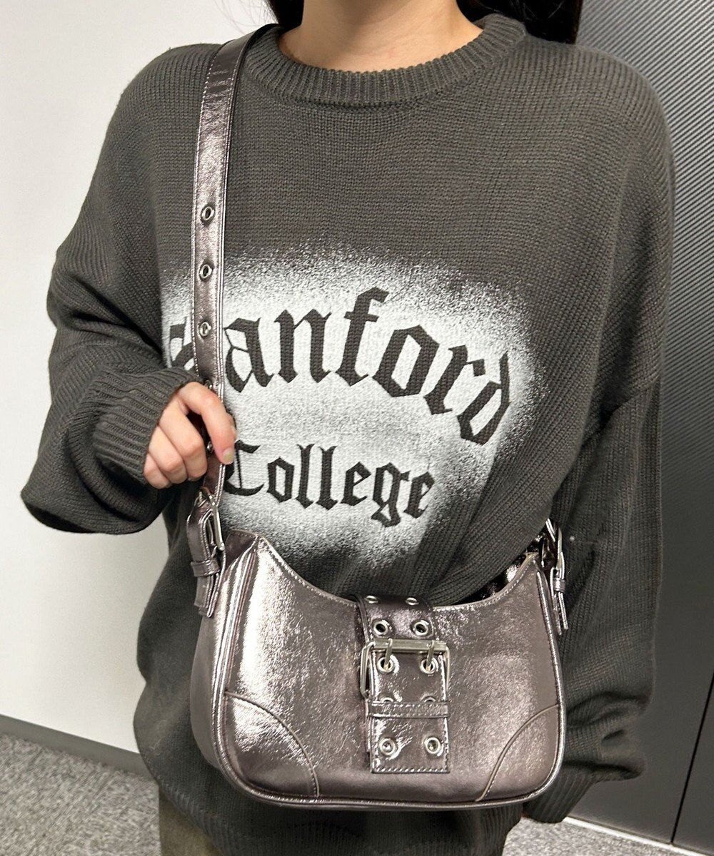 WEGO マルチWAYハーフムーンベルトバッグ 