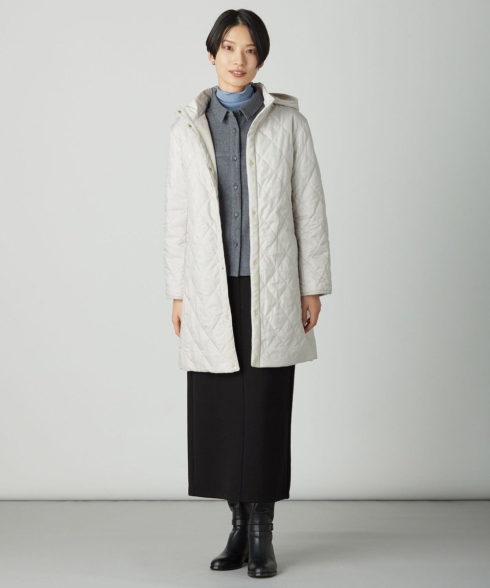 J.PRESS LADIES 【WEB限定】リブダンボール スカート 