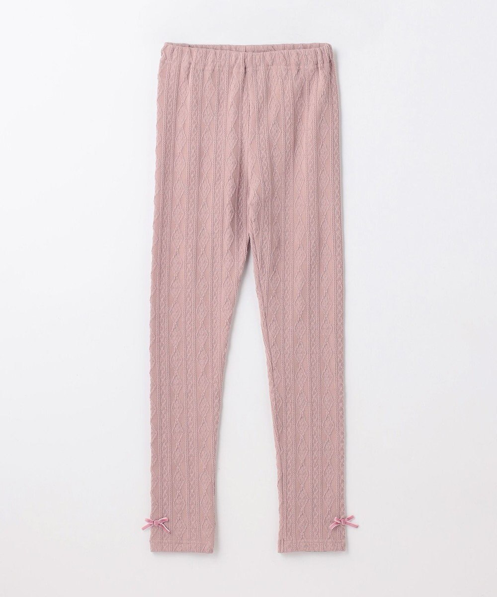 ANY KIDS ケーブル ジャガード レギンス 