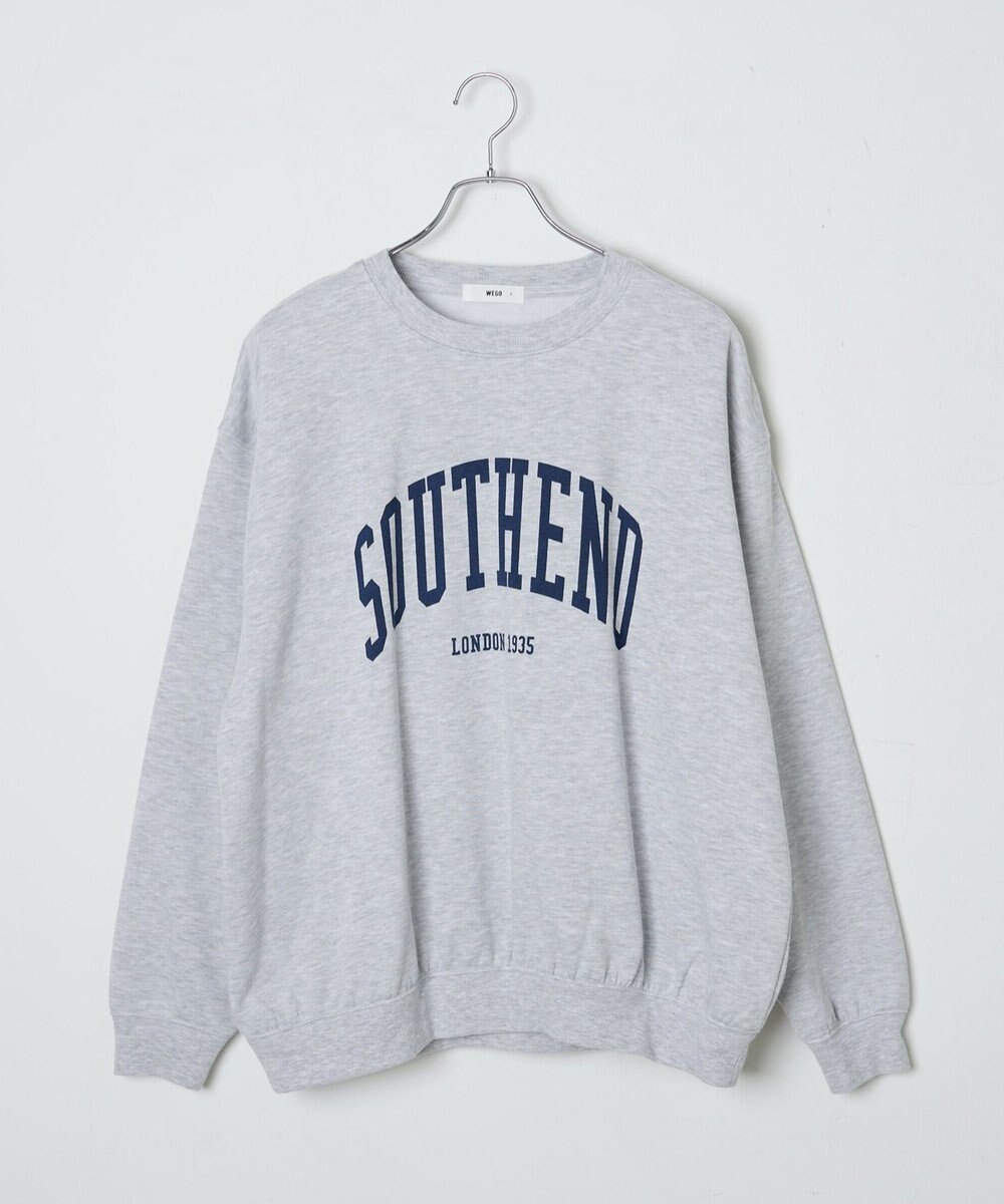 WEGO 【WEB限定】クルーネックプルオーバー 