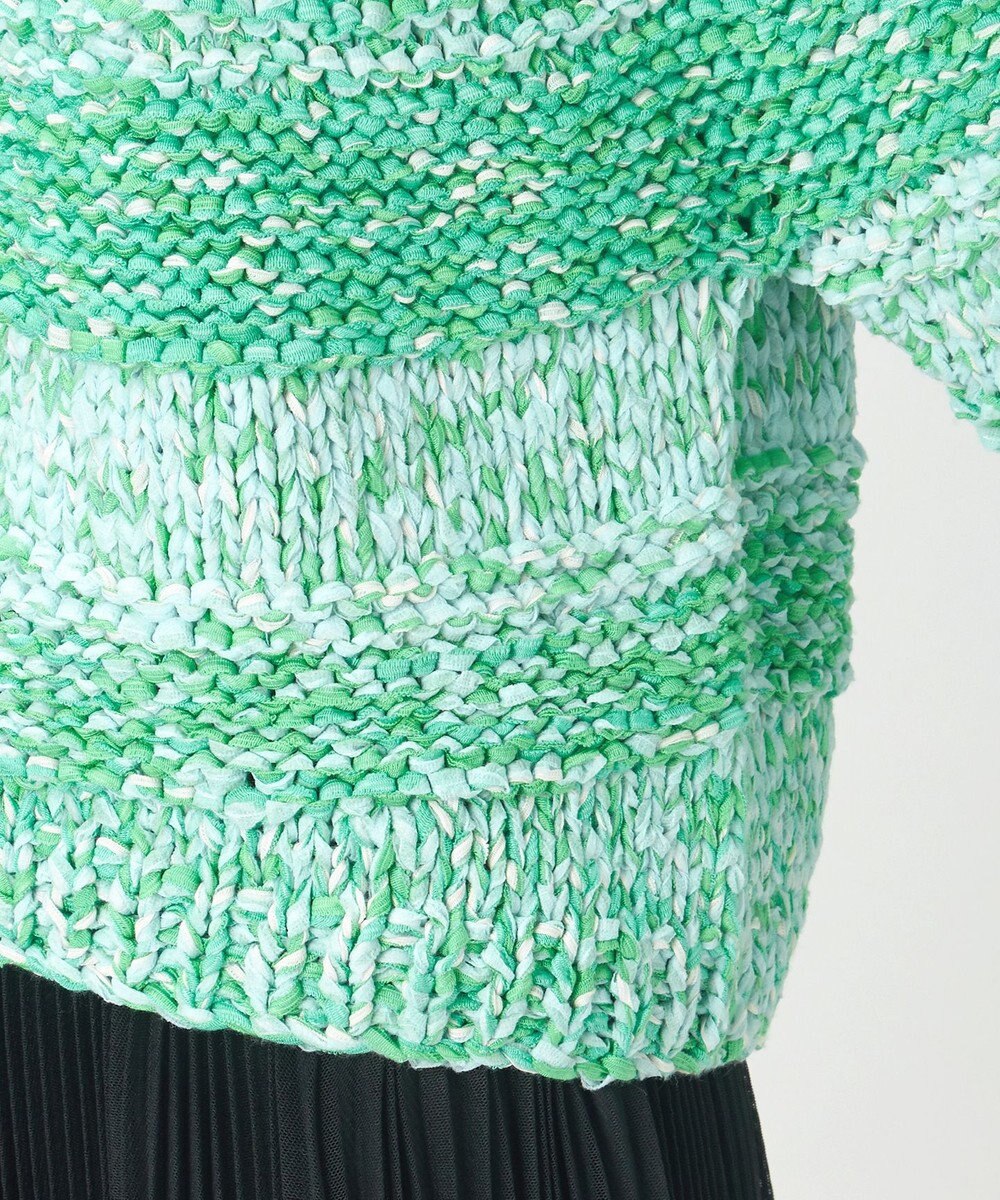 23区 【GOLD LABEL】ファンシーミックスハンドニット カーディガン 