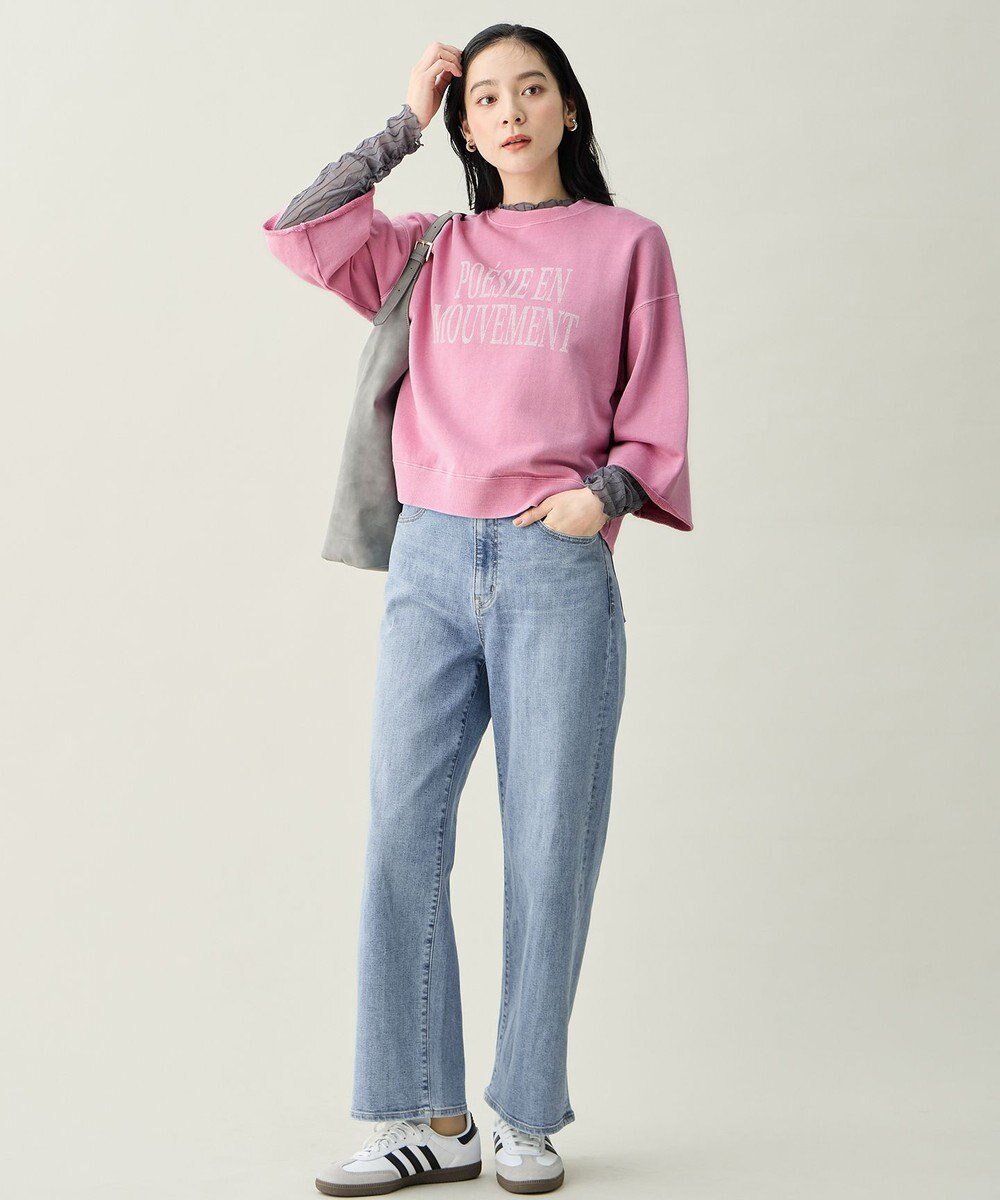 ANY ピグメントロゴスウェット 