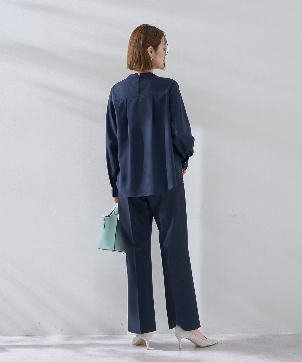 YECCA VECCA パールタックブラウス 