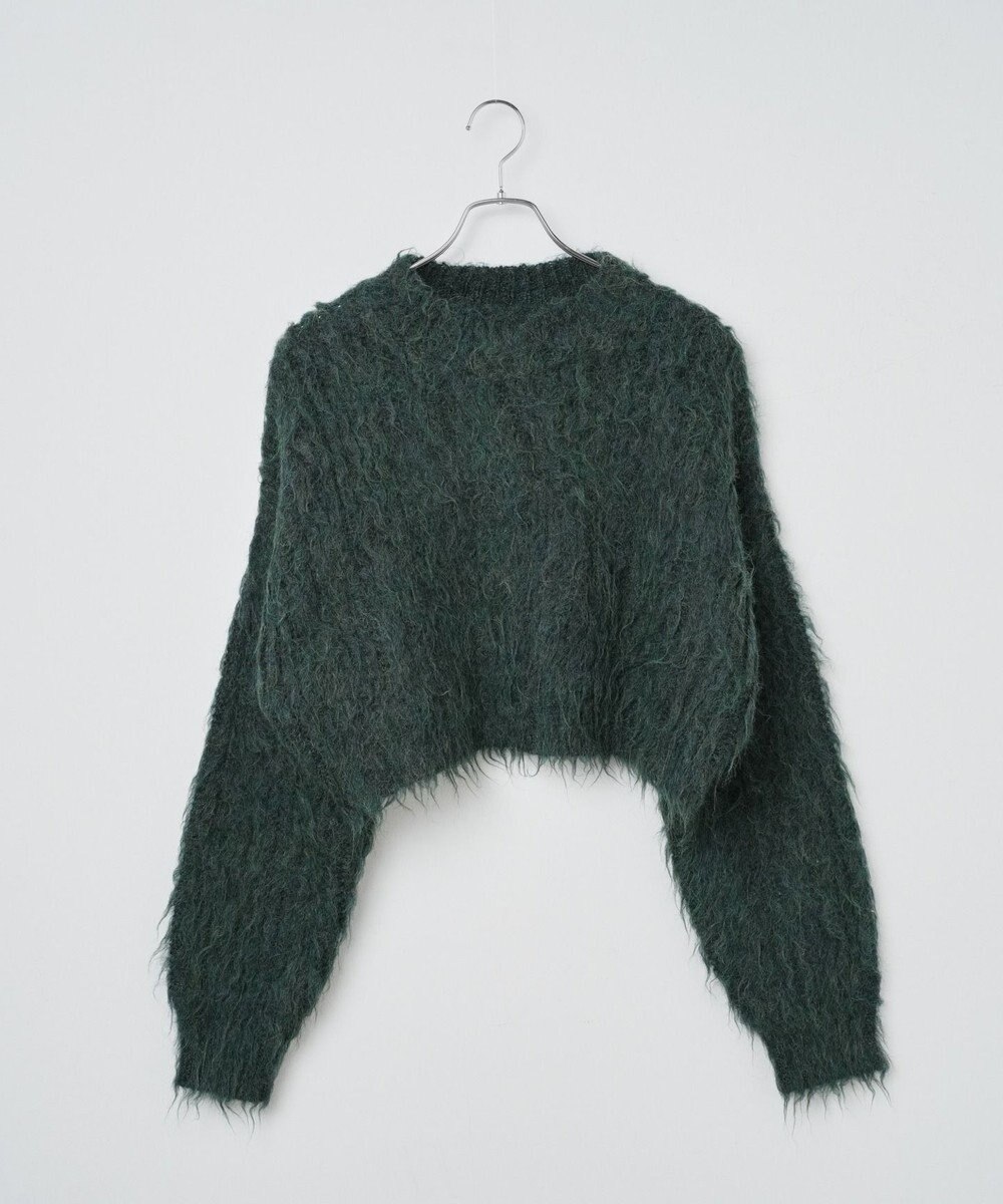 WEGO ブラッシュニットショートプルオーバー 