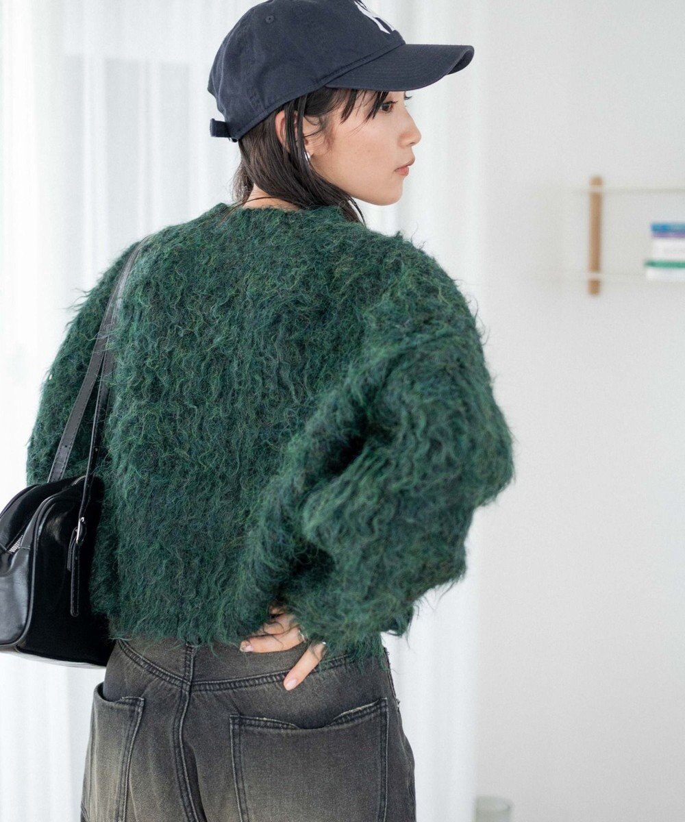 WEGO ブラッシュニットショートプルオーバー 