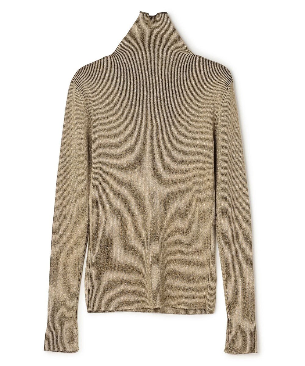 uncrave ラメニット タートルトップス 