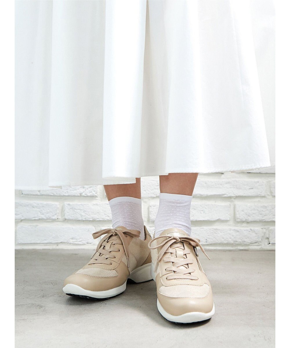 ASICS WALKING ペダラ スニーカー ジップ レディース 2E 